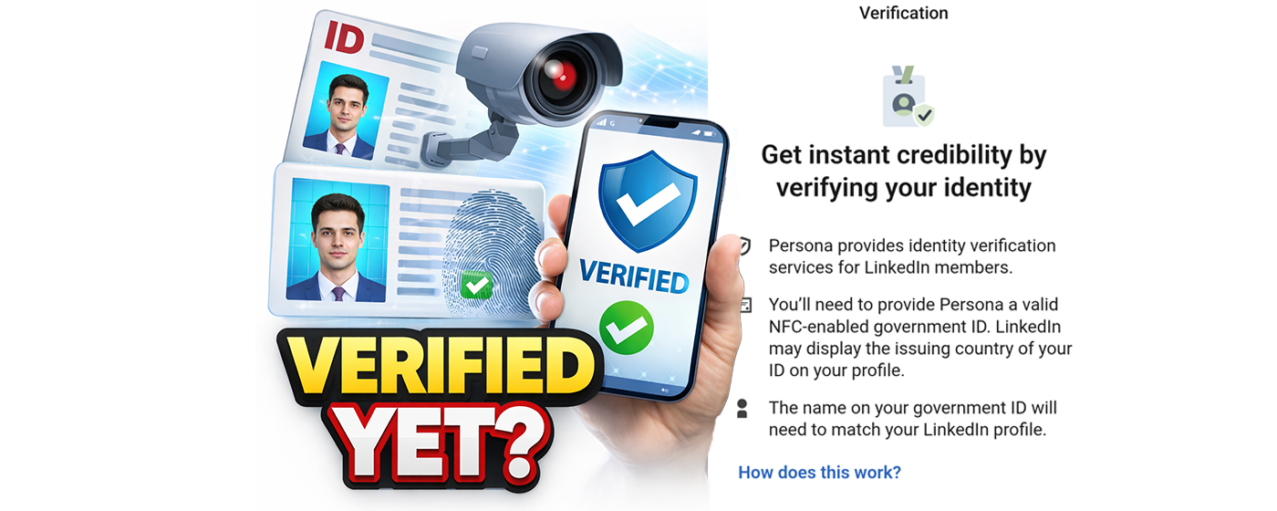 Are you verified? ✅ Good for you!