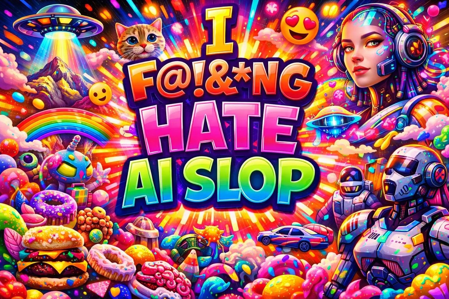 I F@!&*NG HATE AI SLOP
