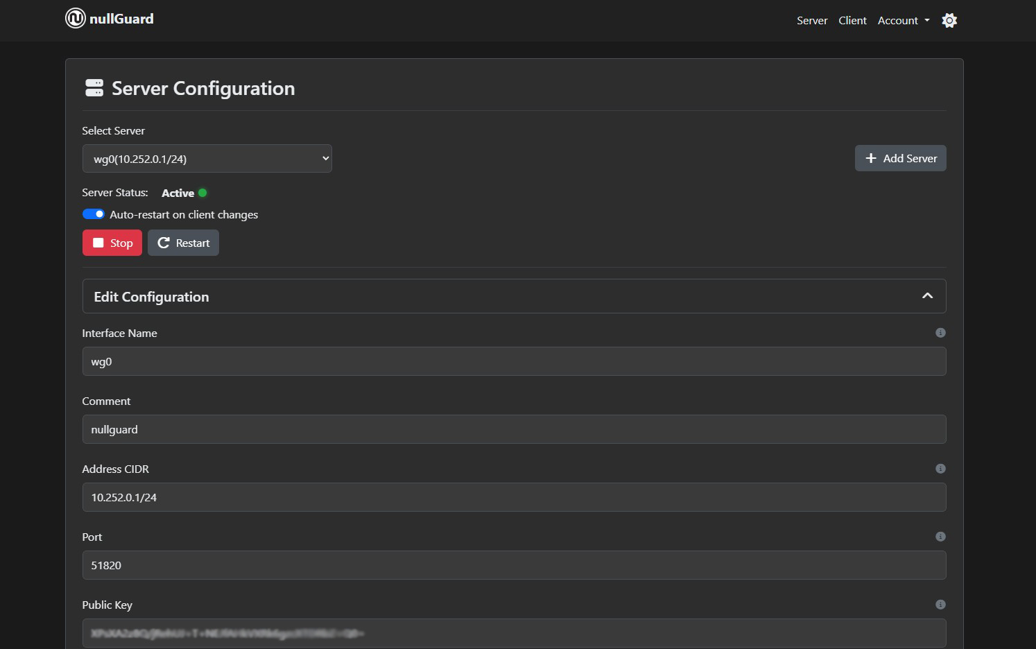 Server Management