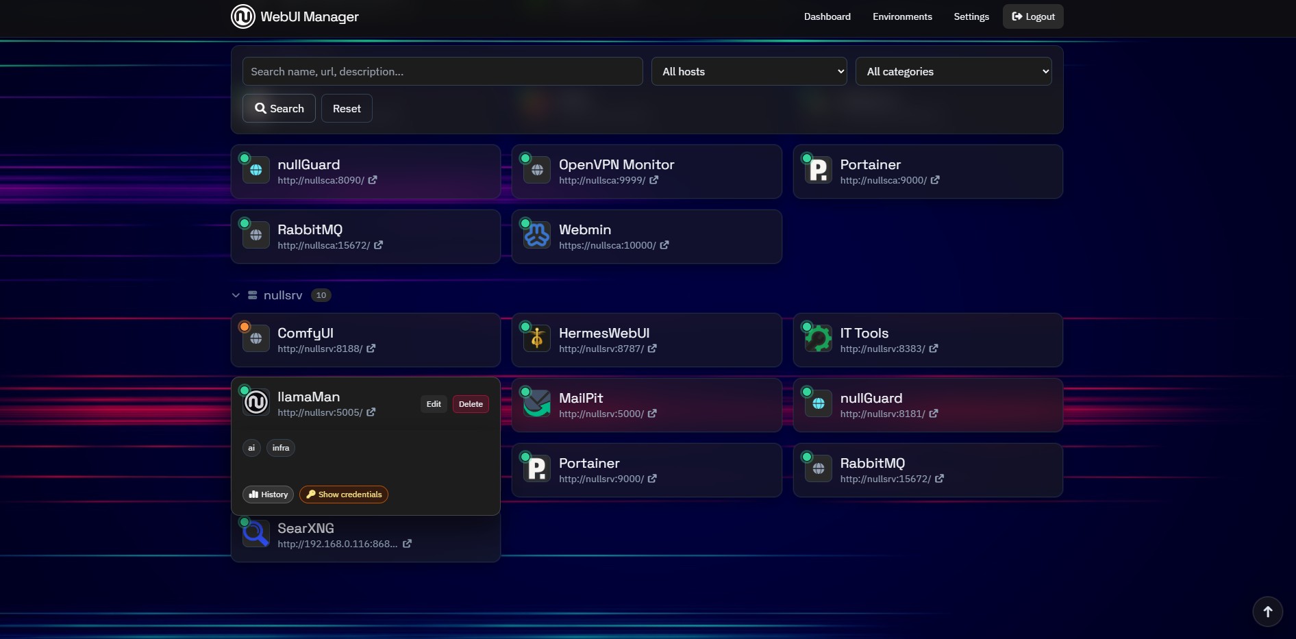 Dashboard